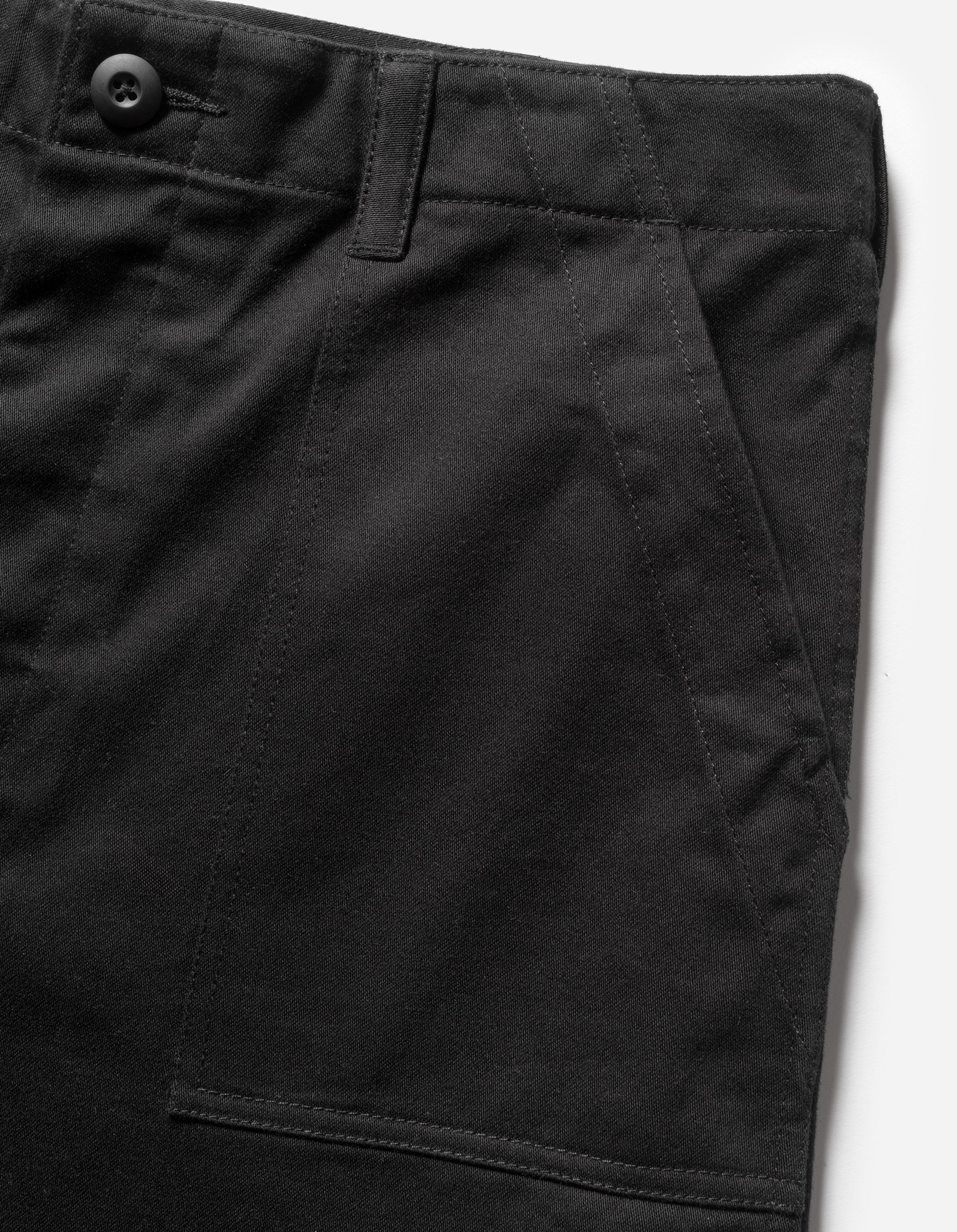 6107 Utility Deck Shorts for Men - Durable Work Shorts with Multiple Pockets - Perfect for Outdoor Activities, Hiking, and Casual Wear (Black)