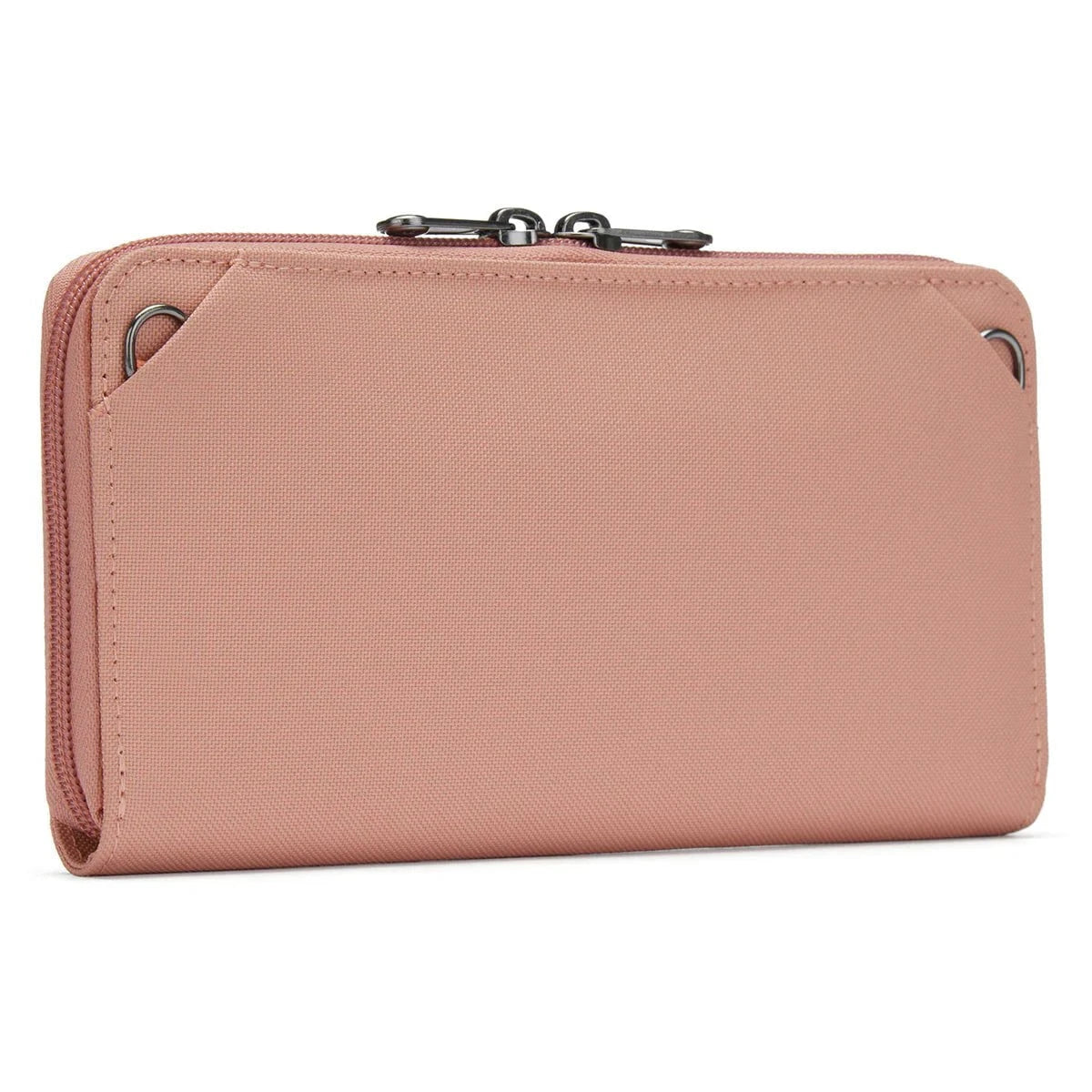 Pacsafe RFIDsafe™ RFID Blocking Continental Wallet - Secure Travel Wallet for Credit Cards & Passport - Perfect for International Trips & Daily Commute