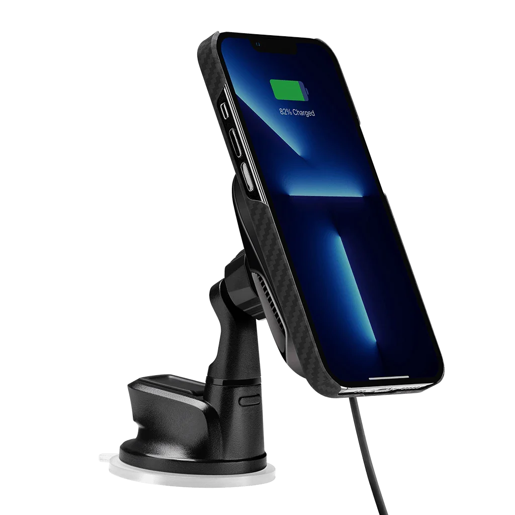 MagEZ Car Mount Lite/Pro - Magnetic Phone Holder for iPhone & Android - Secure Dashboard & Air Vent Mount - Perfect for GPS Navigation & Hands-Free Driving (USA Only)