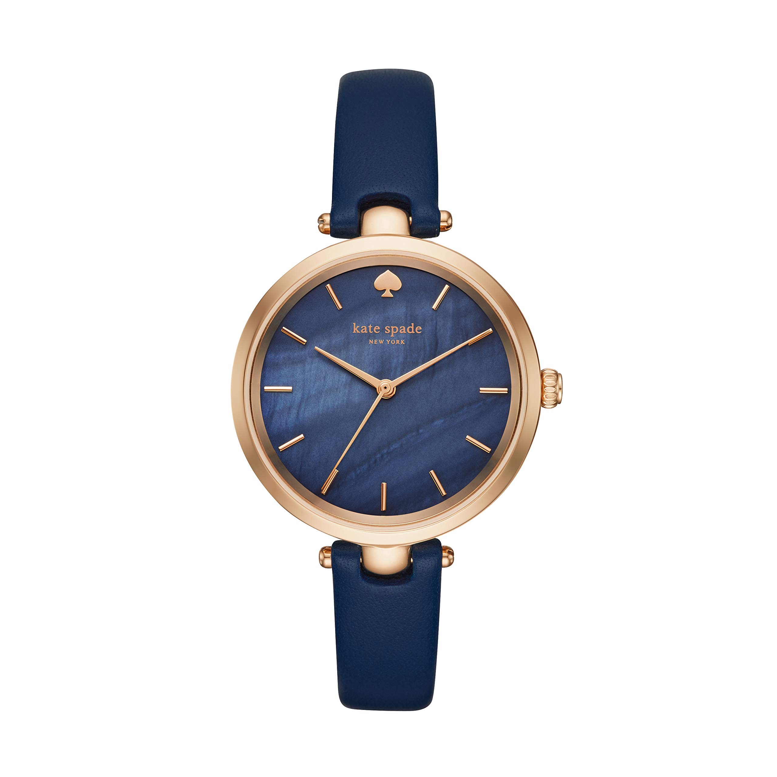 Kate Spade New York Women's Holland Stainless Steel Dress Watch with Quartz Movement – Elegant Timepiece for Work, Parties & Everyday Wear