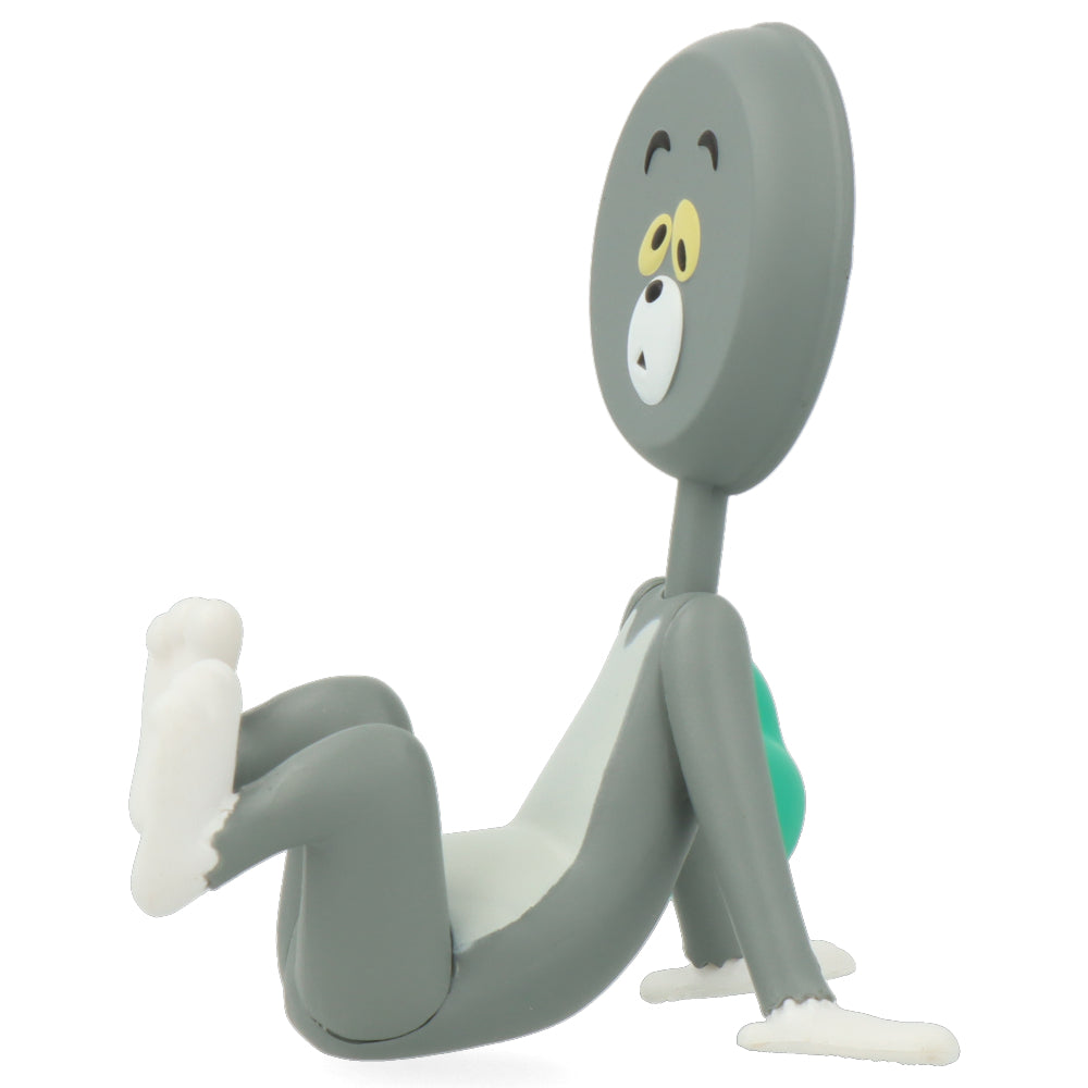 Tom & Jerry Series 3 Vinyl Figurine - Tom with Pan-Shaped Head & Jerry in Hose | Collectible Cartoon Character Statue for Home Decor, Office Display, and Gift for Animation Fans