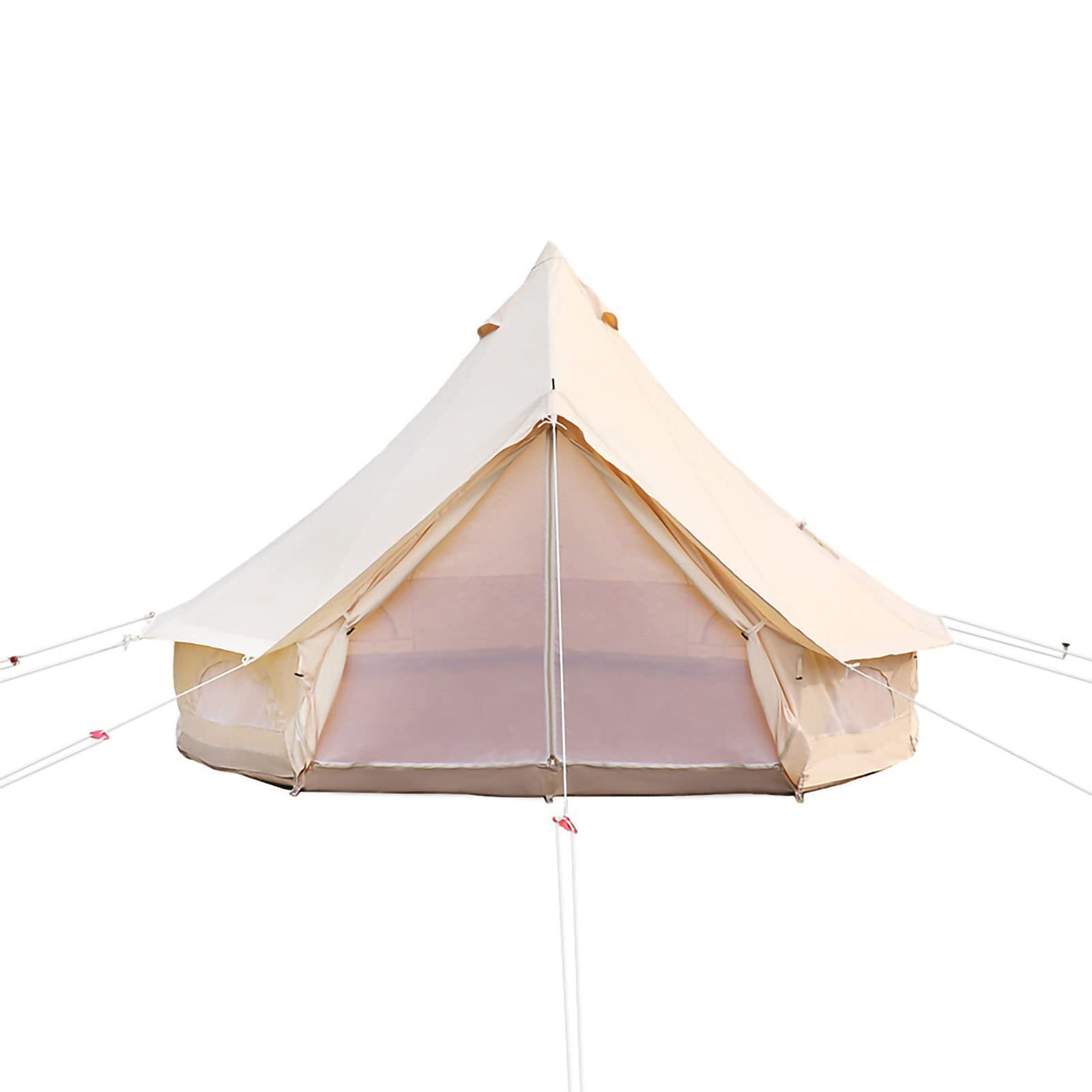 **3-4 Person Pyramid Tent for Camping – Thickened, Waterproof & Cold-Resistant Outdoor Shelter – Perfect for Backpacking, Hiking & Family Adventures**