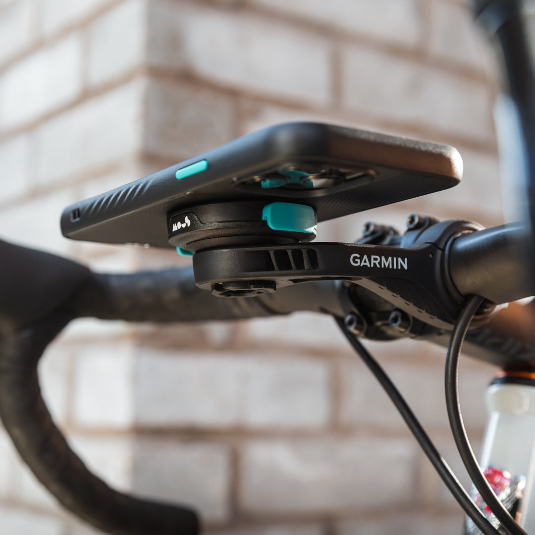 IntraLock Bike Computer Mount Adapter - Secure & Universal Fit for Cycling GPS & Bike Computers - Perfect for Road Bikes, Mountain Bikes & Indoor Cycling