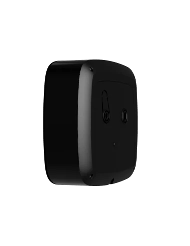 Wireless Speakerphone Black - Hands-Free Voice Module for Alarm Verification, Ideal for Home Security & Office Communication
