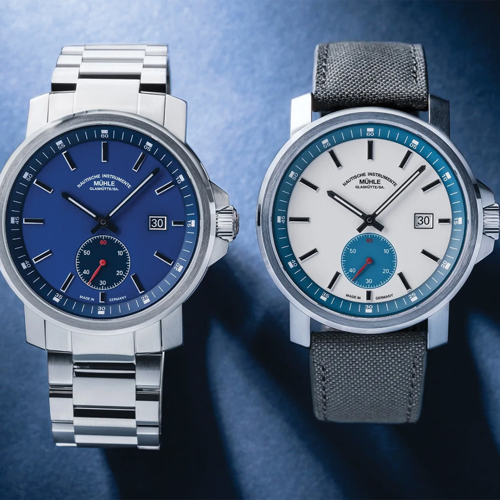 29er Big Small Seconds Automatic 42.4mm Blue Dial Men's Watch with Stainless Steel Bracelet - Perfect for Business, Casual Wear & Special Occasions