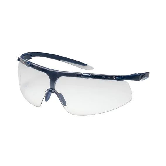 Uvex Super Fit Safety Glasses - Anti-Fog, Chemical Resistant, Clear Lens (Model 9178265) for Lab Work, Industrial Use & DIY Projects