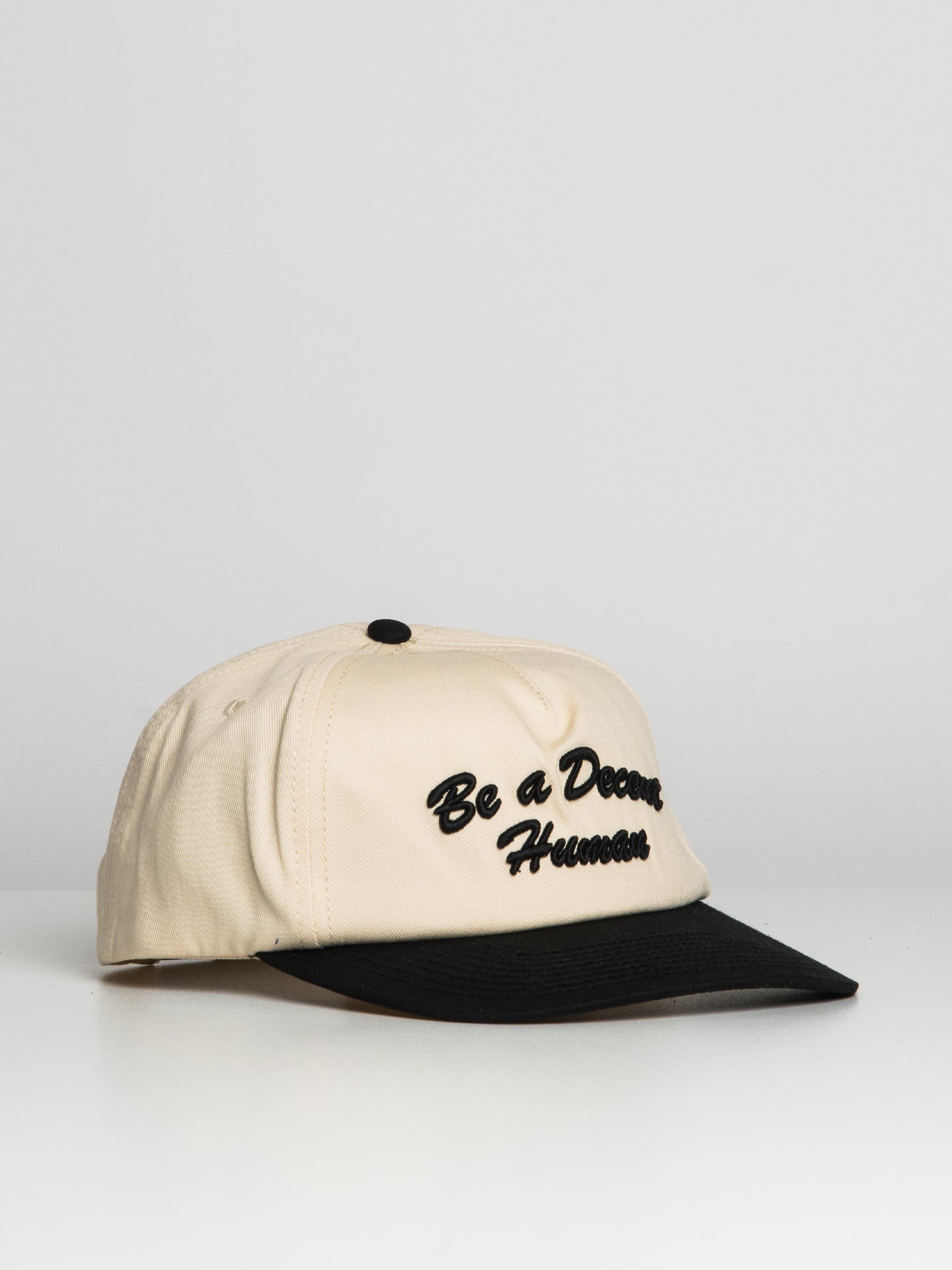 Barstool Sports Be a Decent Human Baseball Cap - Adjustable Dad Hat for Men & Women - Perfect for Baseball Games, Casual Wear & Sports Fans