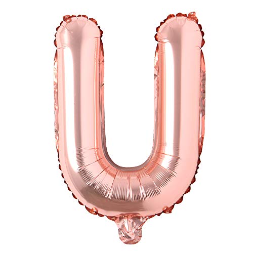 16 Inch Rose Gold U