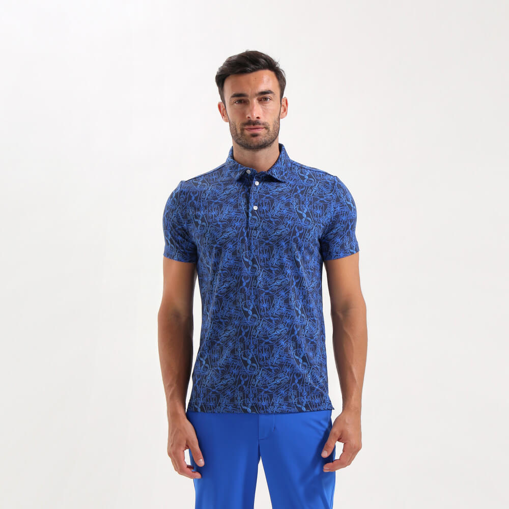 ANYONE | LIGHT H.D JERSEY SUNBLOCK® POLO Shirt - UPF 50+ Sun Protection, Moisture-Wicking & Breathable | Men's Casual Golf & Outdoor Performance Shirt - Perfect for Summer Sports, Beach & Travel