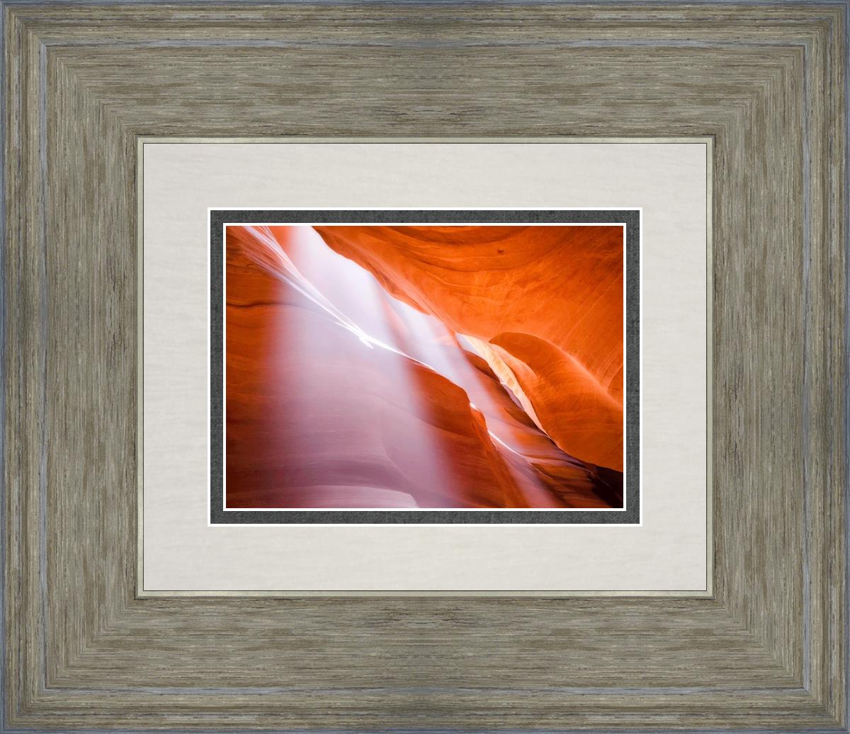 Stunning Antelope Canyon Light Shafts Wall Art - Natural Sunbeam Photography Print for Home & Office Decor - Perfect for Living Rooms, Bedrooms & Workspaces