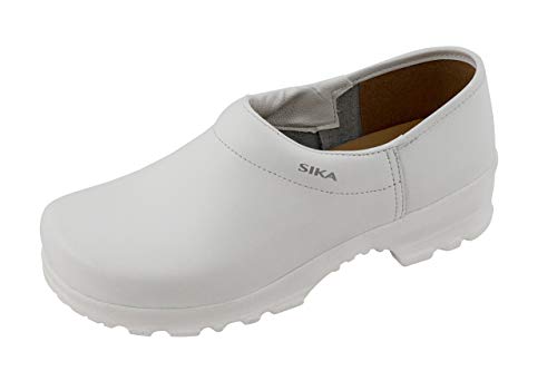 SIKA 8005 Flex LBS - Non-Slip Safety Clogs for Pharmaceutical, Food Industry, Hospital, Healthcare, Catering (HORECA), Kitchen, Service & Cleaning - Comfortable Work Shoes for Long Shifts & Wet Environments