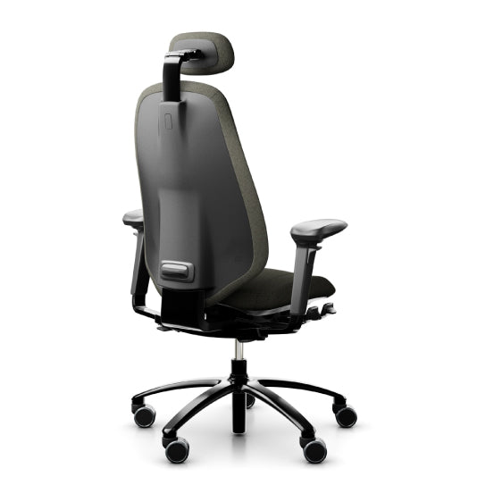 Ergonomic Adjustable Mid Back Task Chair RH Mereo 300 - Home Office Desk Chair with Lumbar Support for Comfortable Working & Studying