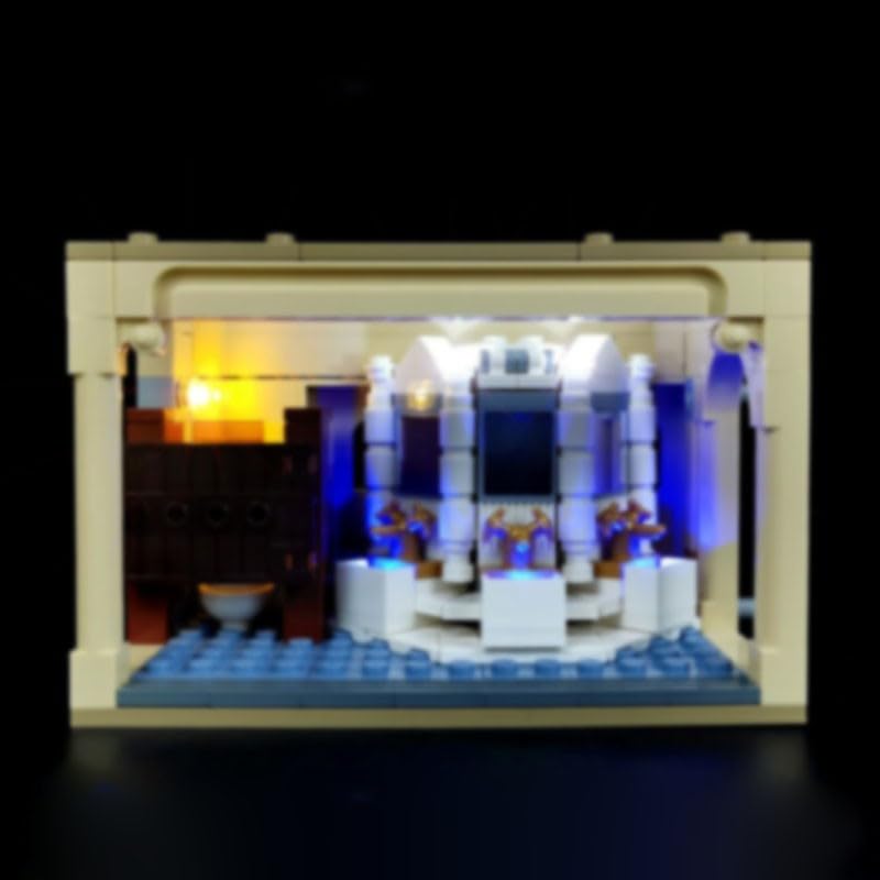 LED Light Kit for LEGO Harry Potter Hogwarts Castle 76386 Building Blocks Model - Decorative Lighting Set for Collectors (Lights Only, No Bricks) - Perfect for Display & Nighttime Showcase