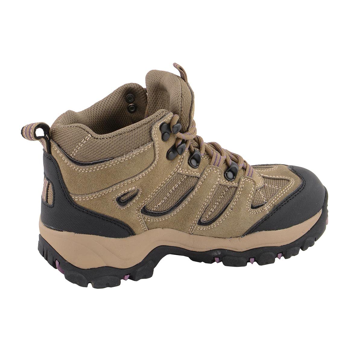 Milwaukee Leather MBL9496 Women's Brown Leather Waterproof Hiking Boots - Comfortable Outdoor Shoes for Trekking & Camping - Perfect for Mountain Trails, Rainy Days & Winter Adventures
