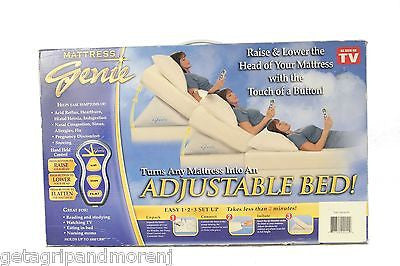 Mattress Genie Bed Wedge Pillow - Twin Size - New in Box - Perfect for Back Pain Relief, Reading & Watching TV in Bed