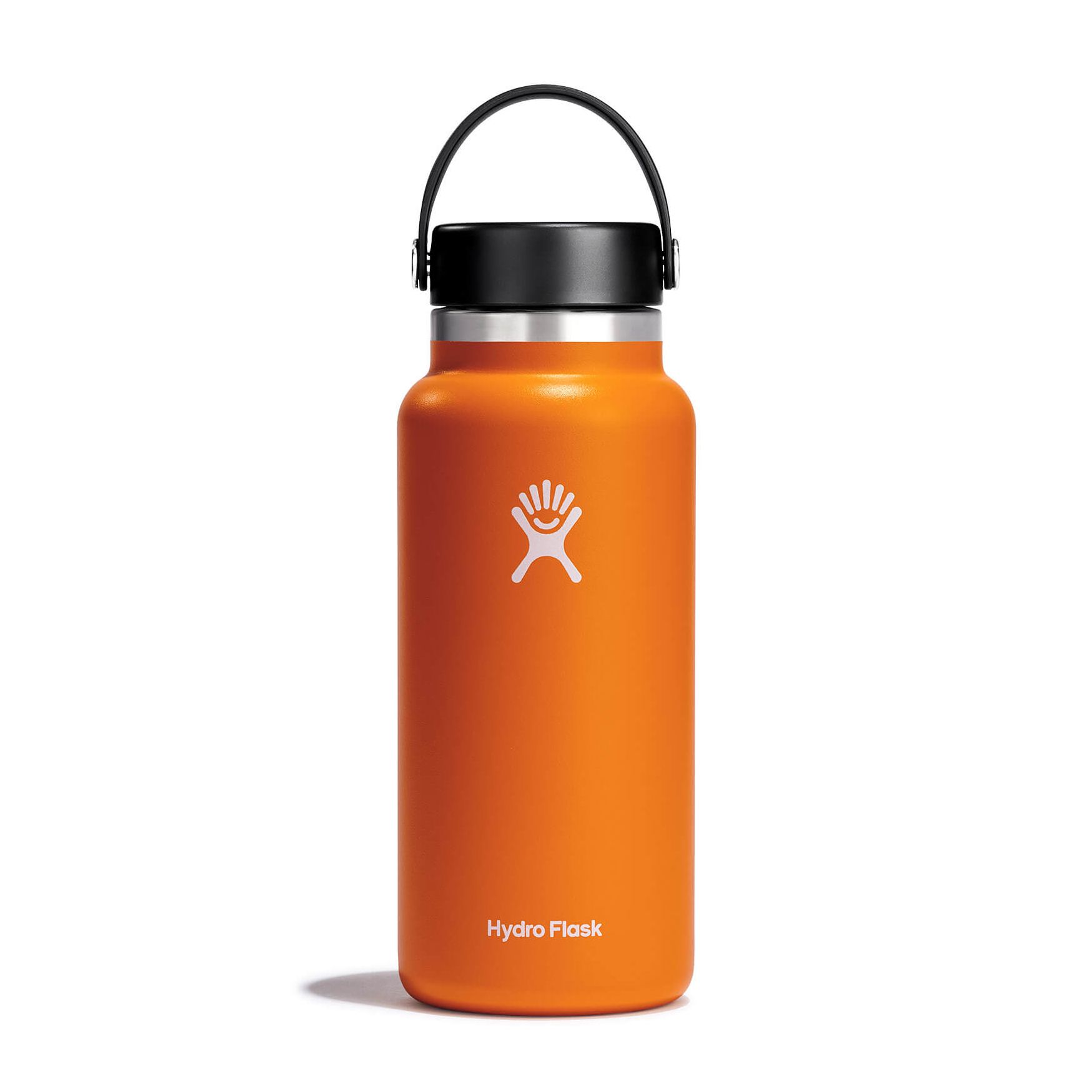 32 oz Wide Mouth Water Bottle with Straw & Leak-Proof Lid - BPA Free Stainless Steel Insulated Water Bottle for Gym, Hiking, Travel & Outdoor Activities