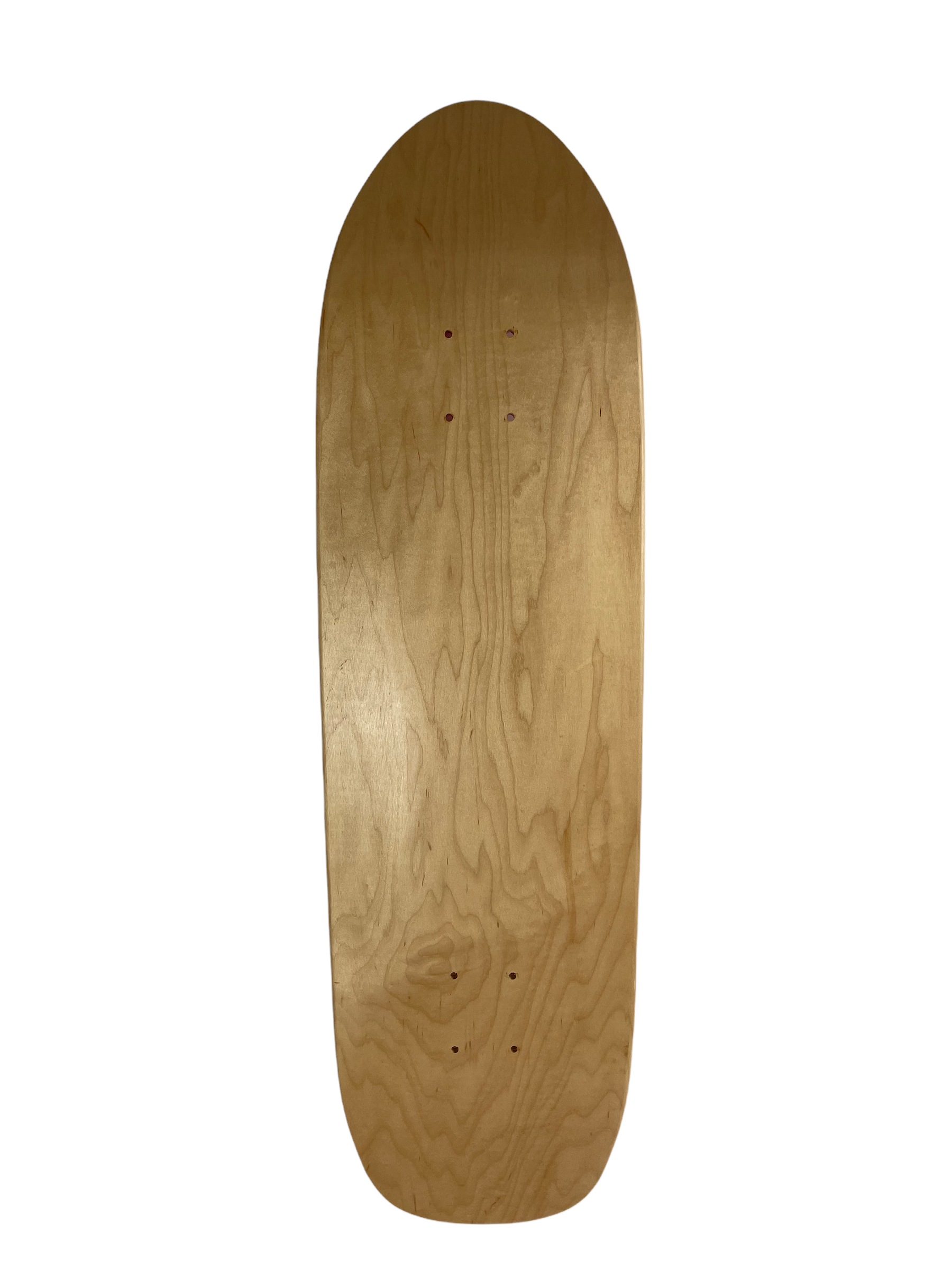 Hardrock Pool Shape Blank Skateboard Deck - STAINS 9 Shape LF4221 for Street Skating & Pool Riding