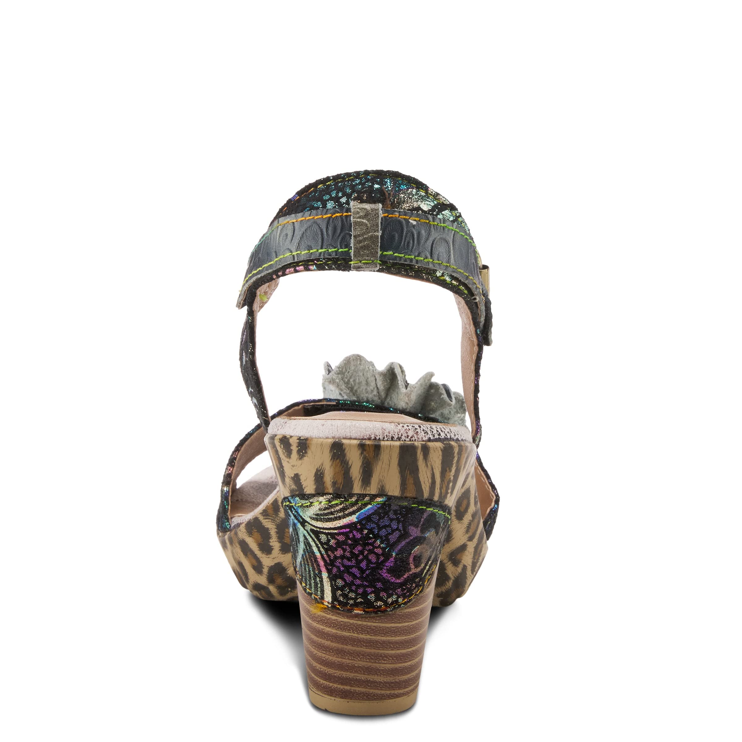 Spring Step L'Artiste Women's Wildcat Comfortable Leather Sandals with Arch Support - Perfect for Summer Outings, Beach Vacations & Casual Wear