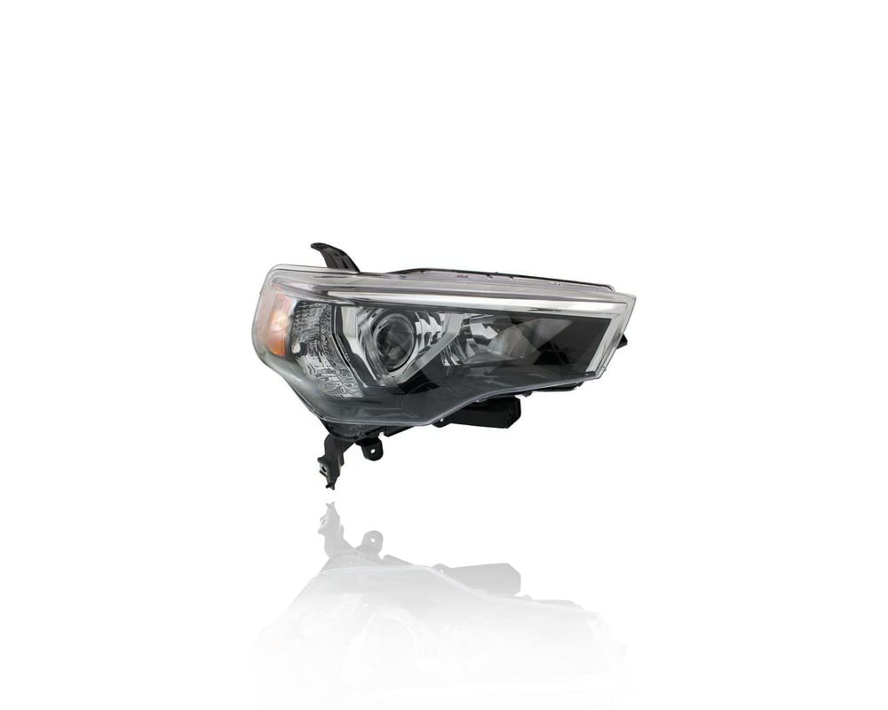DEPO Compatible Headlight Assembly for 2014-2020 Toyota 4Runner - Right Passenger Side Halogen Replacement (Part #8113035541) - Perfect for Night Driving & Off-Road Adventures