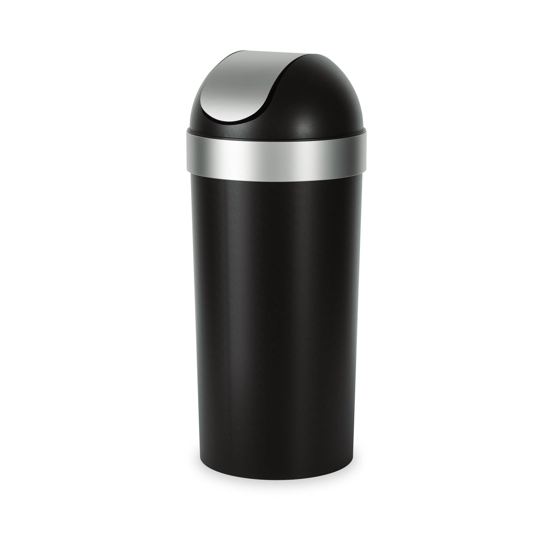 13 Gallon Venti Trash Can with Lid - Odor-Proof, Step-On Pedal, Stainless Steel - Perfect for Kitchen, Office, Bathroom, and Outdoor Use