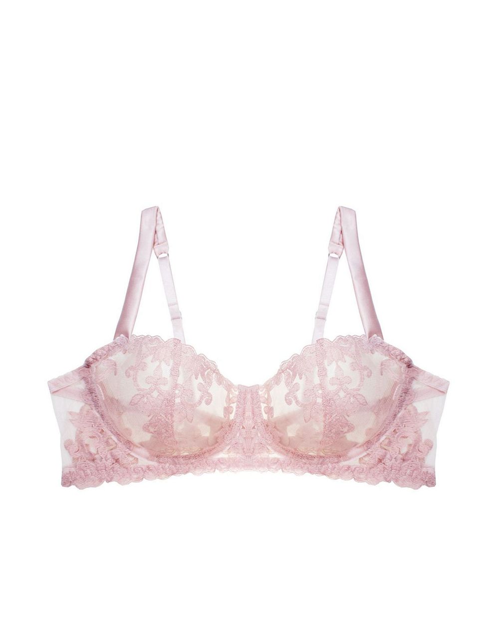 Affection Balcony Bra - Push Up Lace Underwire Bra for Women, Comfortable & Sexy Everyday Wear - Perfect for Date Night, Special Occasions & Intimate Moments