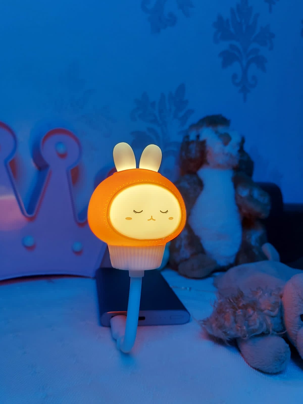 TwinkleTyke Portable Baby Night Light - Soft Glow for Nurseries, Bedrooms & Travel - Soothing Sleep Aid for Infants & Toddlers - Perfect for Nighttime Feeding, Diaper Changes & Comfort