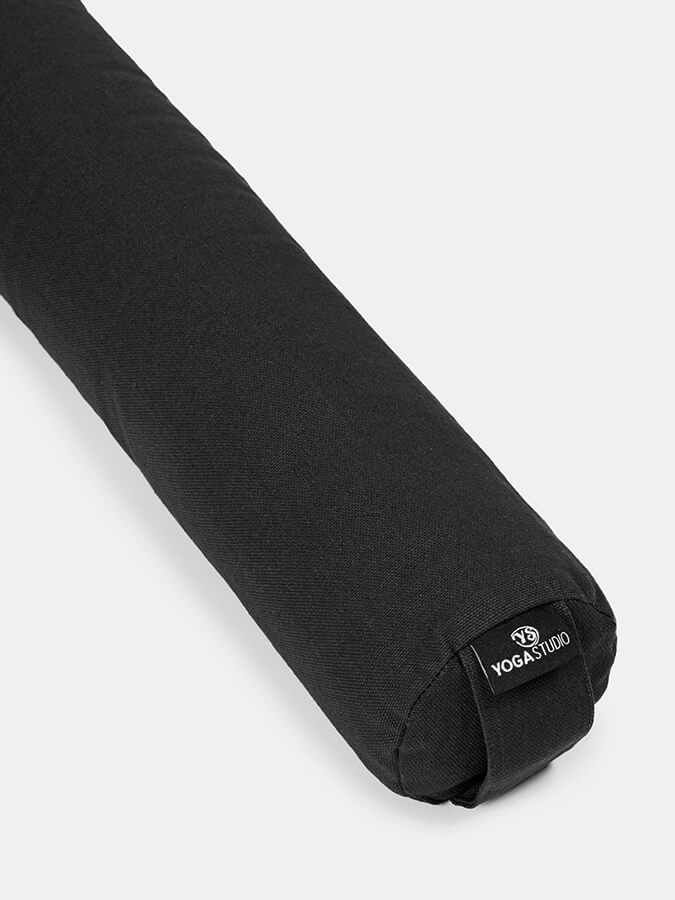 Organic Cotton Yoga Bolster for Spine Alignment - Slim Design for Comfort & Support - Perfect for Yoga Studios, Home Practice, and Meditation