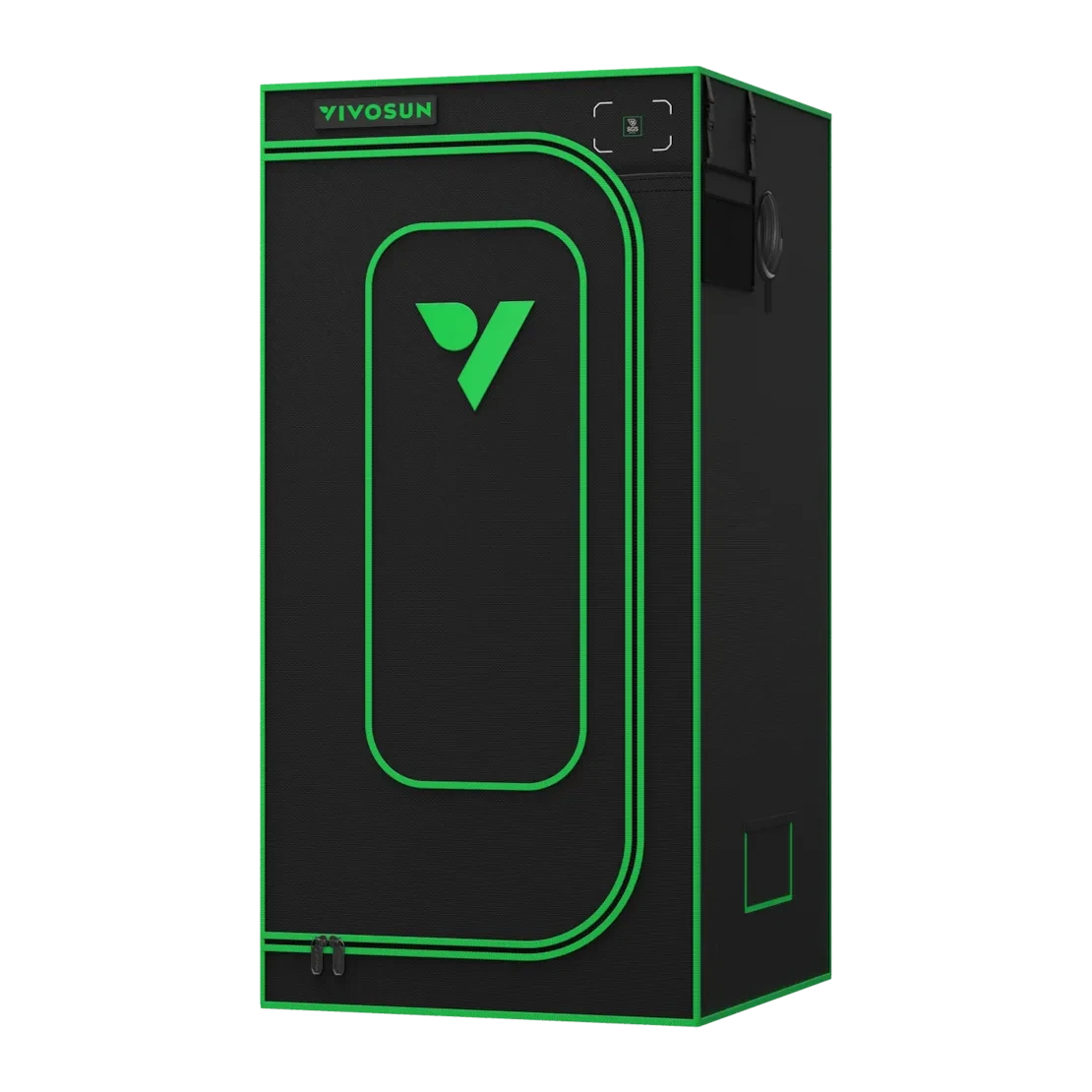 Vivosun Grow Tent Pro P276 | 2.7' x 2.7' x 5' Indoor Hydroponic Grow Room for Plants, Herbs & Vegetables | Perfect for Home Gardening & Indoor Farming