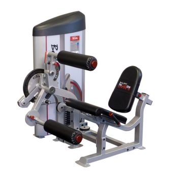 Body Solid S2LEC Pro ClubLine Series II Leg Extension & Curl Machine - Home Gym Strength Training Equipment for Thigh & Hamstring Workouts