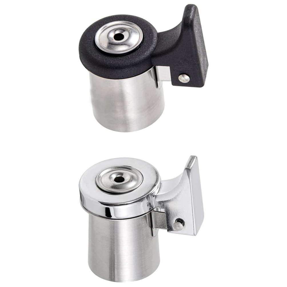2-Pack Stainless Steel Whistling Kettle Spout Replacement Parts - Loud Water Boiling Alarm for Tea, Coffee & Stovetop Kettles - Perfect for Kitchen, Camping & Home Use