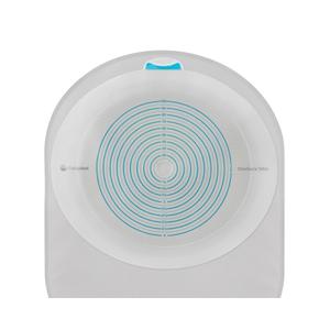 Coloplast SenSura Mio 1-Piece Flat Ostomy Pouch with EasiClose WIDE Outlet - XXL Size, Transparent with Filter, Cut-to-Fit (3/8