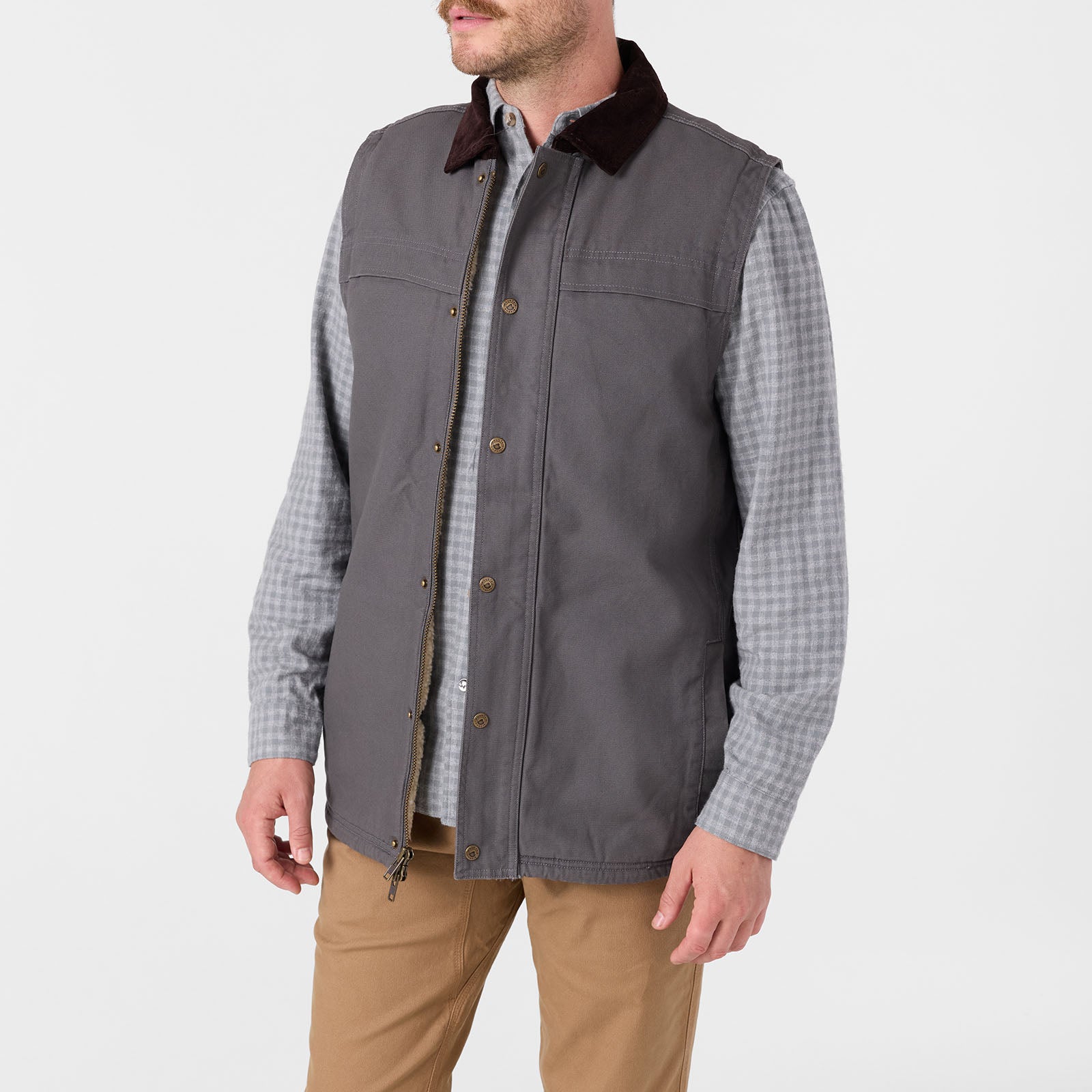 Stylish Sullivan Ranch Vest for Men & Women – Lightweight Outdoor Jacket for Hiking, Camping & Casual Wear | Water-Resistant & Comfortable