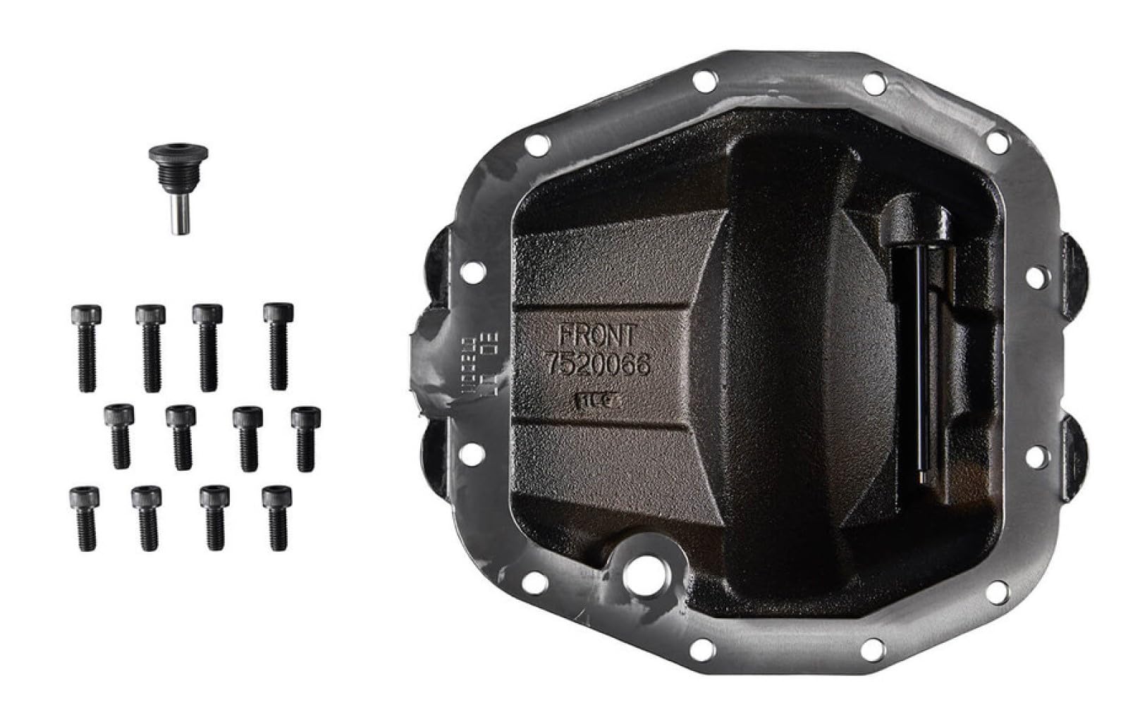 ARB 0750011B Front Differential Cover - Heavy Duty Black Replacement for Off-Road & 4x4 Vehicles - Perfect for Jeep Wrangler, Toyota Tacoma & Land Cruiser - Off-Roading, Rock Crawling & Adventure Travel