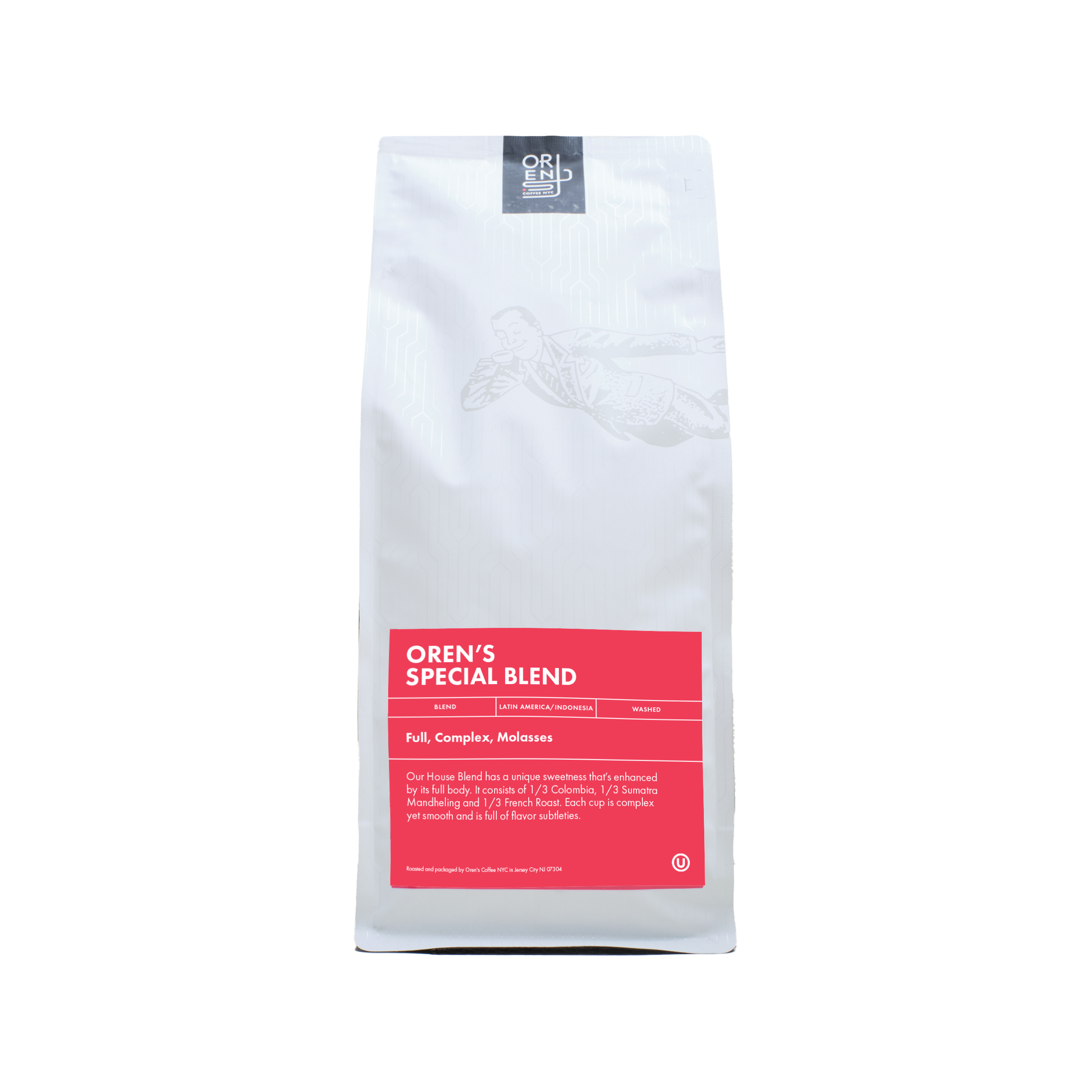 Oren's Special Blend - Premium Organic Coffee Beans for Home Brewing, Perfect for Morning Energy Boost & Relaxing Evenings | Great for Coffee Lovers & Gift Giving