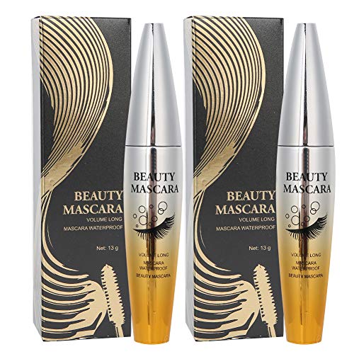 Waterproof Lash Lengthening Mascara - Long Lasting, Smudge Proof, Volumizing Eyelash Makeup for Natural Look | Perfect for Daily Wear, Special Occasions & Photography
