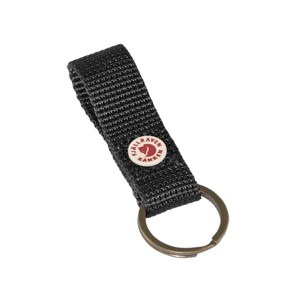 Fjallraven Kanken Keychain - Black | Durable Mini Backpack Keyring for Travel, Hiking & Everyday Use