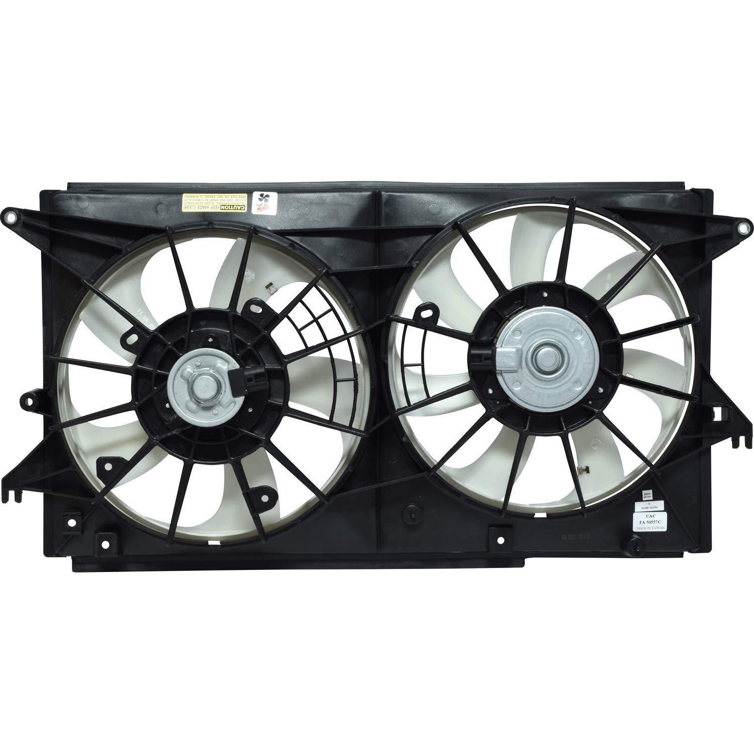 Dual Radiator and Condenser Fan Assembly FA 50557C - High Performance Cooling Fan for Cars, Trucks & SUVs - Perfect for Engine Cooling & AC System Maintenance