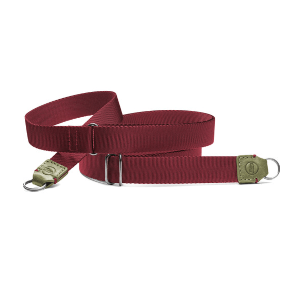 Leica D Lux 8 Camera Strap - Premium Olive & Burgundy Neck Strap for Leica Cameras - Perfect for Travel, Street Photography & Everyday Use
