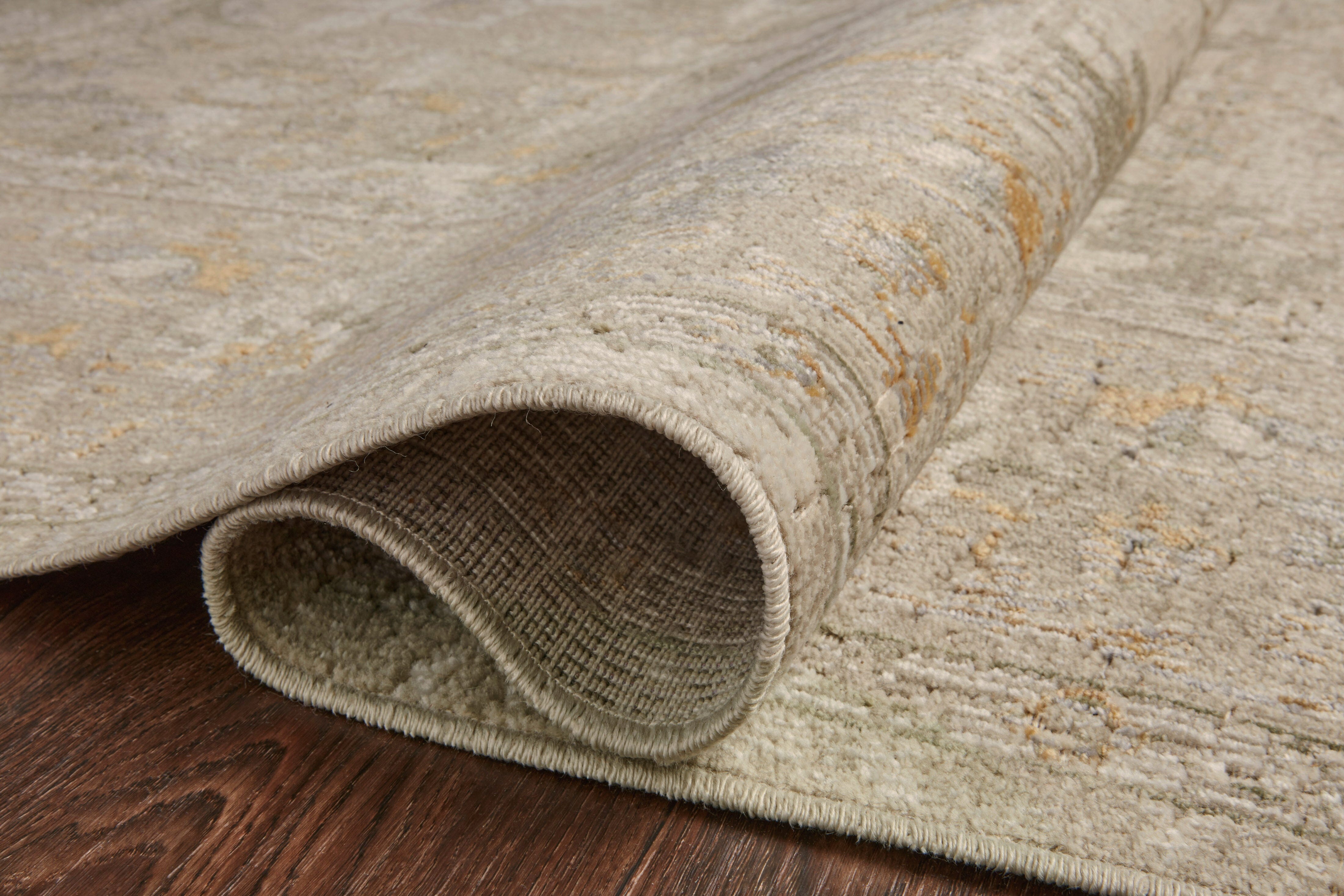 Chris Loves Julia x Loloi Rosemarie ROE 02 Ivory Area Rug - Boho Chic Home Decor for Living Room, Bedroom & Office