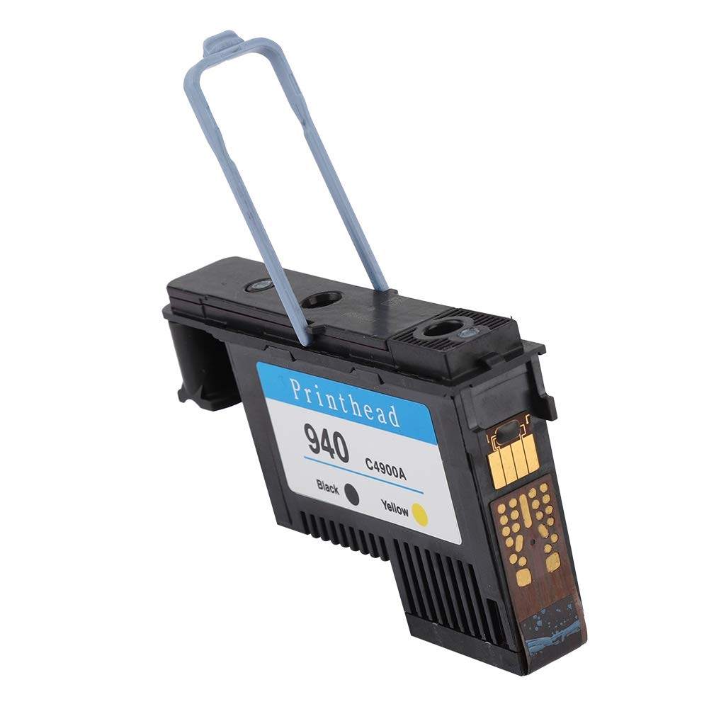HP 940 C4900A C4901A Printheads for 8000 & 8500 Series Printers - High-Quality Black & Yellow Ink Cartridges for Smooth Printing & No Paper Jams - Ideal for Office Documents, Business Reports & High-Volume Printing