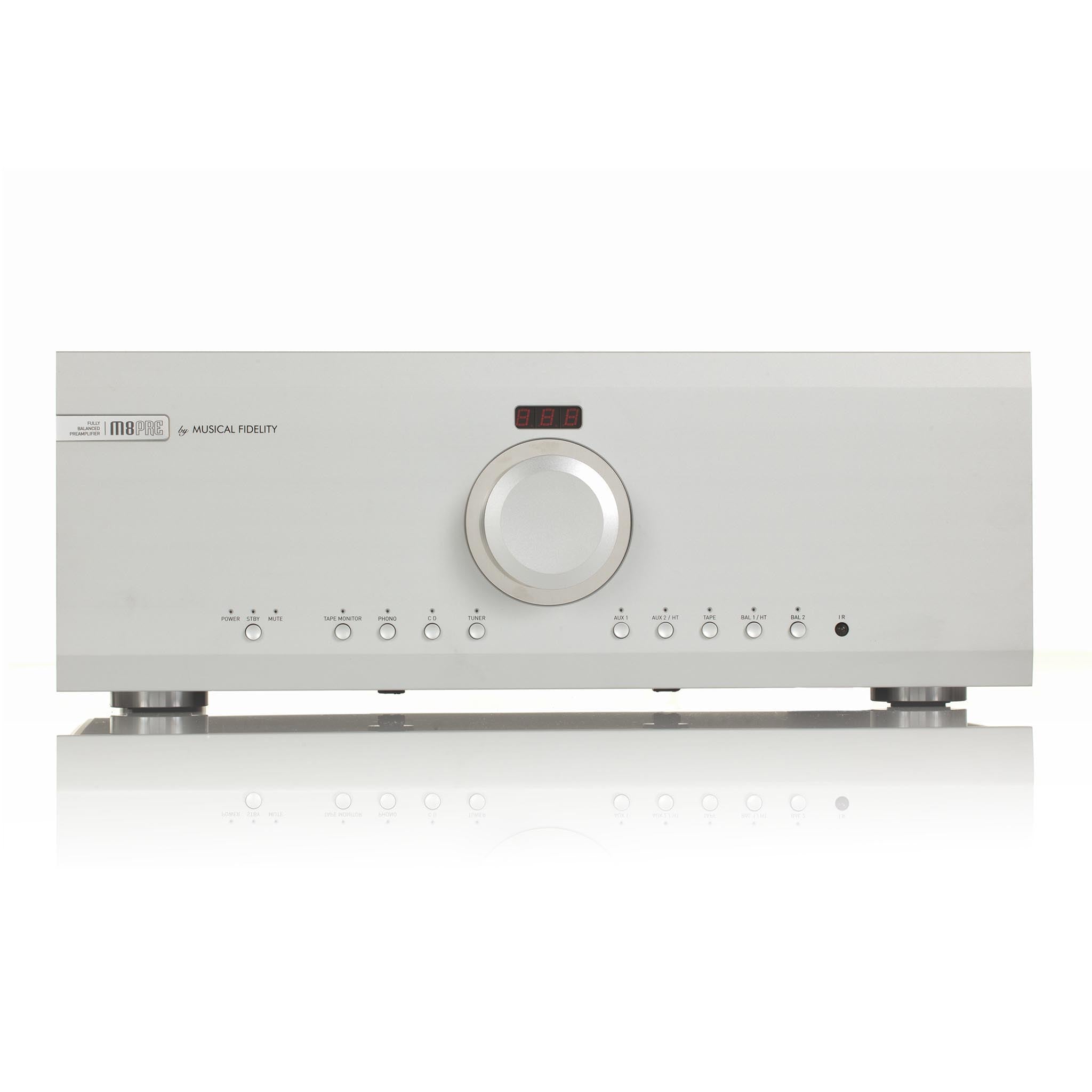 Musical Fidelity M8PRE High-End Preamplifier - Audiophile Grade Home Theater & Hi-Fi System Component for Premium Sound Quality