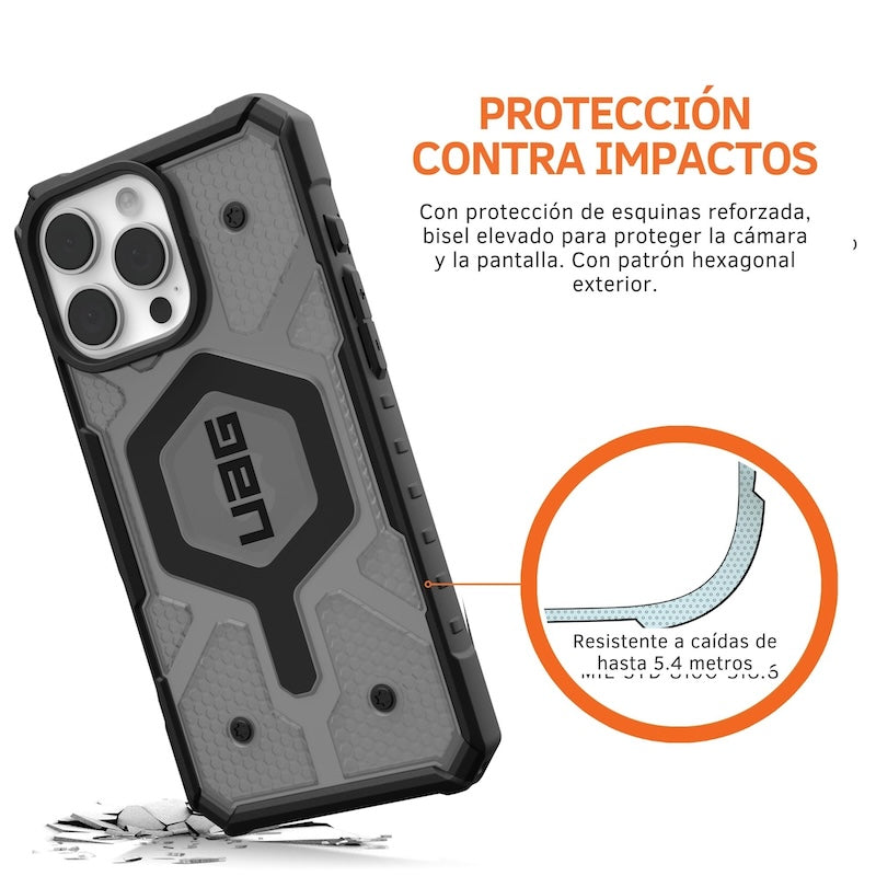 UAG Pathfinder Rugged Case for iPhone 16 Pro Max - Black | Military-Grade Drop Protection | Shockproof & Scratch-Resistant | Perfect for Outdoor Adventures & Daily Use