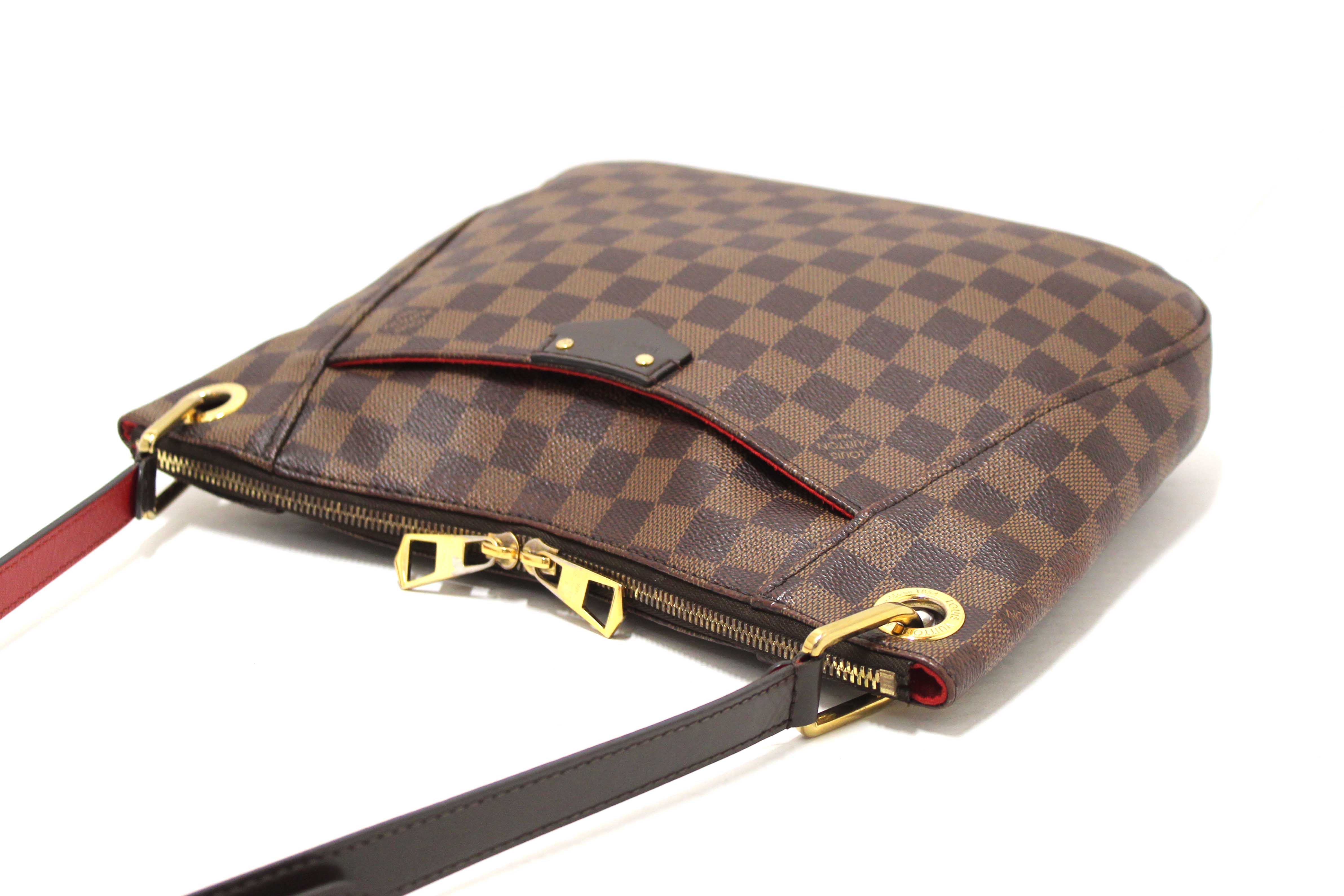 Authentic Louis Vuitton Damier Ebene South Bank Besace Messenger Bag for Women | Crossbody Shoulder Bag | Stylish & Durable Designer Handbag for Work, Travel & Everyday Use