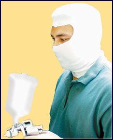 100% Cotton Spray Sock - Single Pack (1pc) | Comfortable & Breathable for Painting, Cleaning & DIY Projects