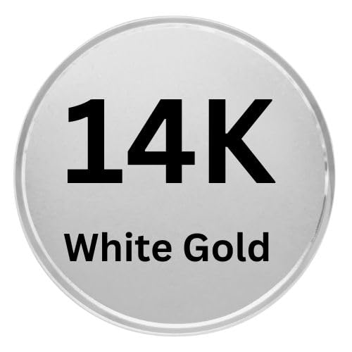 14K White Gold
