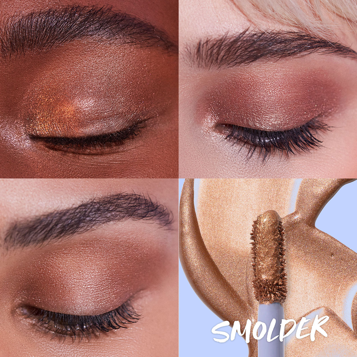 10 Second Quick-Dry Eye Gel Watercolor Eyeshadow - Long-Lasting, Smudge-Proof & Vibrant Colors for Day & Night Makeup Looks