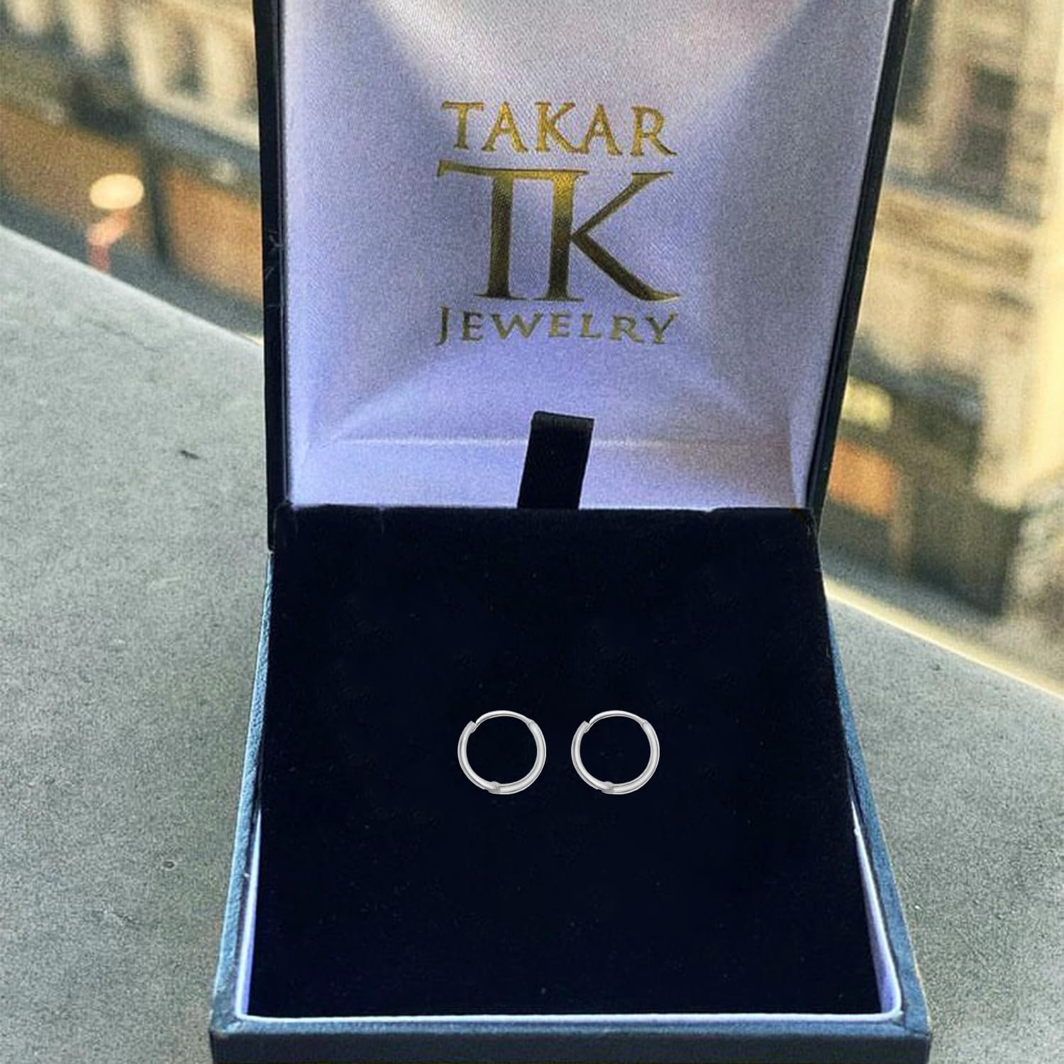 10k Gold Huggie Hoop Earrings for Women - Minimalist & Durable - Made in USA - Perfect for Everyday Wear