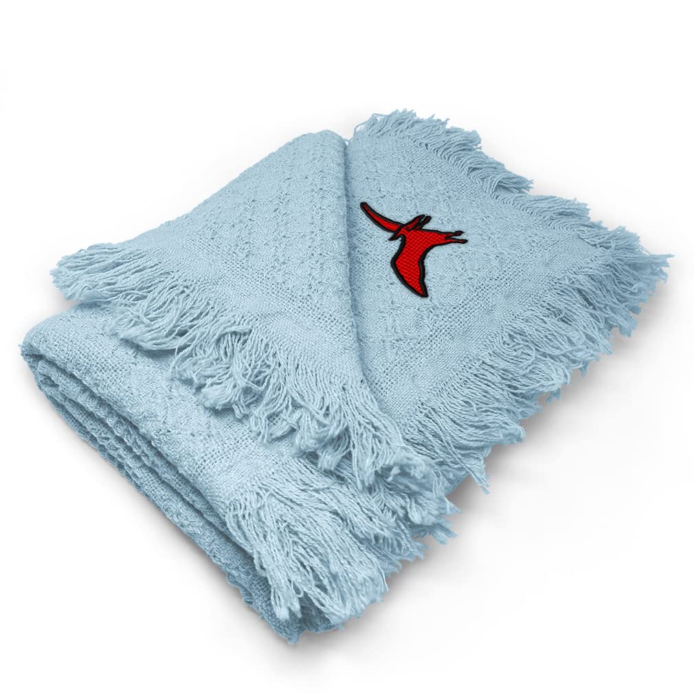 Dinosaur & Pterosaur Baby Blankets for Boys & Girls - Soft Cotton Nursery Bedding Set | Perfect for Cribs, Strollers & Toddler Naptime