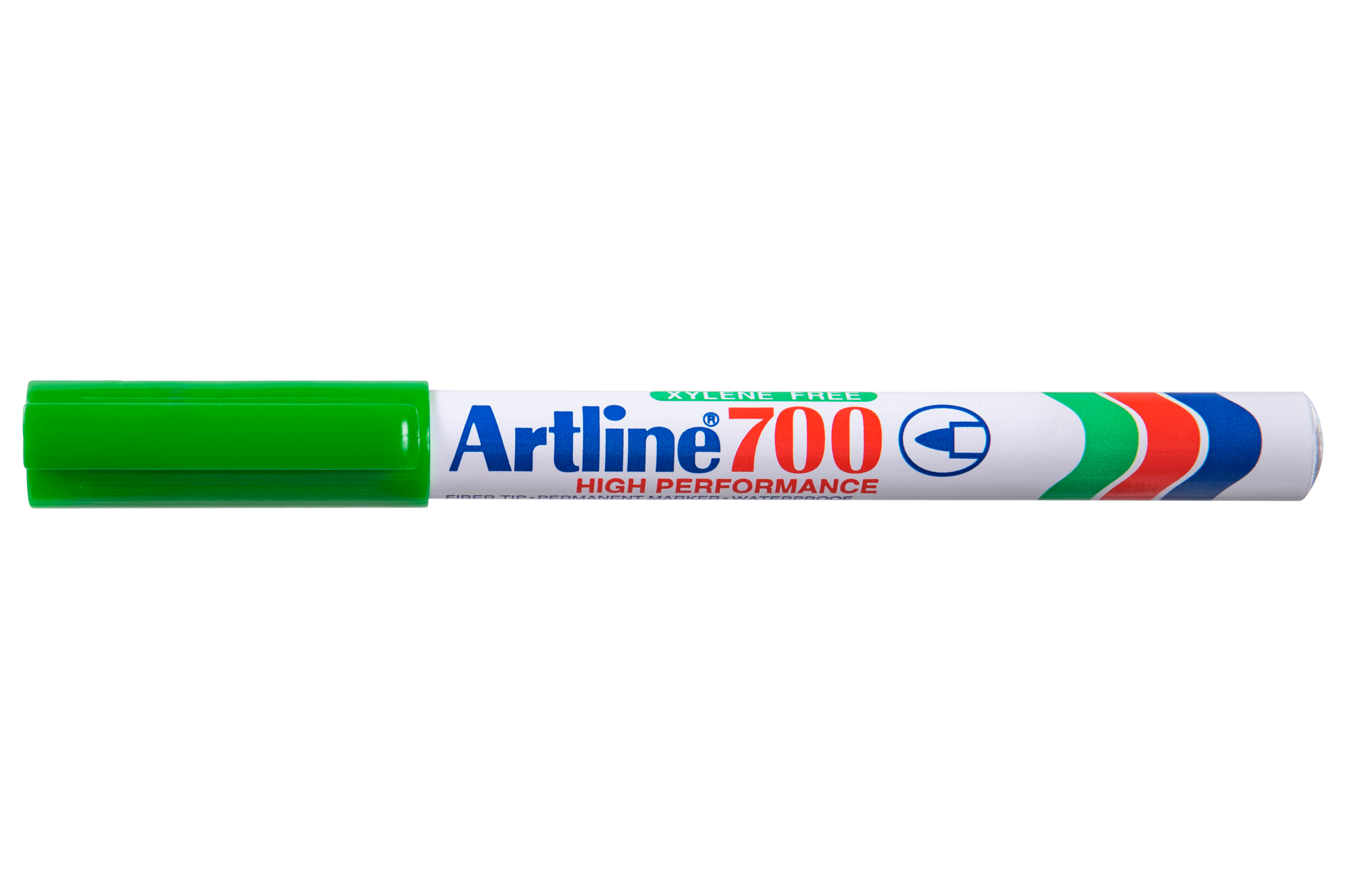 Artline 700 Permanent Markers - Fine Tip Green (Pack of 12) - Ideal for Office, School & Home Use - Waterproof & Fade-Resistant Ink for Long-Lasting Writing