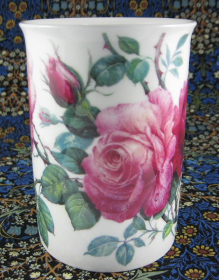 Roy Kirkham English Rose Pink Roses Bone China Mug - Elegant Tea Cup for Afternoon Tea, Gifts & Home Decor